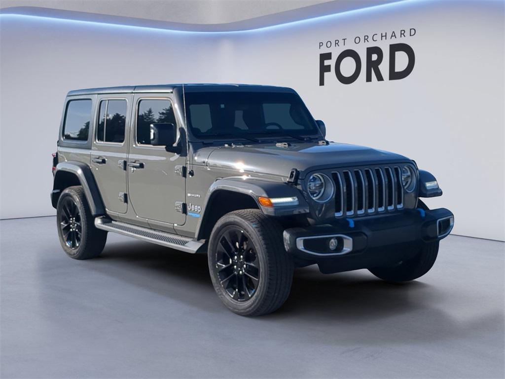 used 2022 Jeep Wrangler Unlimited 4xe car, priced at $30,981