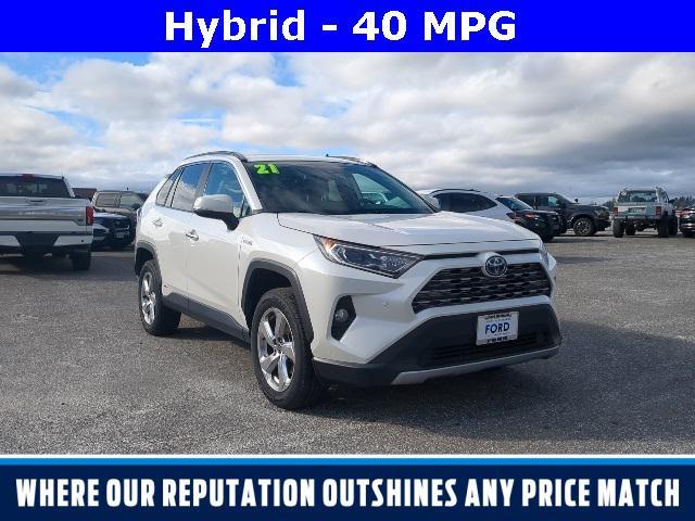 used 2021 Toyota RAV4 Hybrid car, priced at $25,981