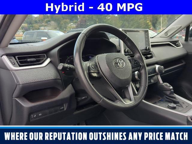 used 2021 Toyota RAV4 Hybrid car, priced at $25,981