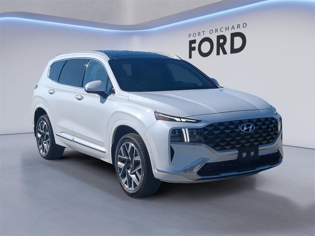 used 2021 Hyundai Santa Fe car, priced at $26,581