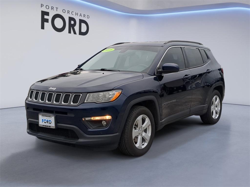 used 2018 Jeep Compass car, priced at $12,581