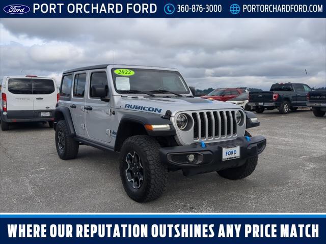 used 2022 Jeep Wrangler Unlimited 4xe car, priced at $35,981