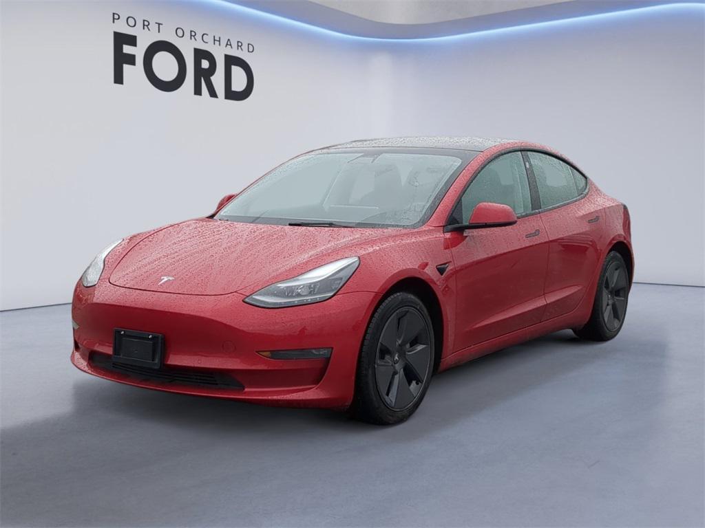 used 2022 Tesla Model 3 car, priced at $25,481