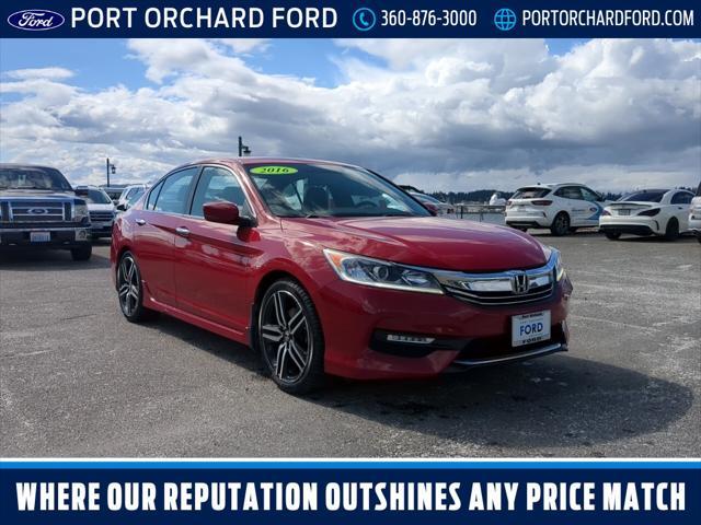 used 2016 Honda Accord car, priced at $13,881