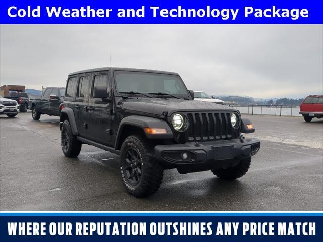 used 2021 Jeep Wrangler car, priced at $30,281