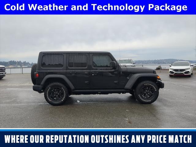 used 2021 Jeep Wrangler car, priced at $30,281