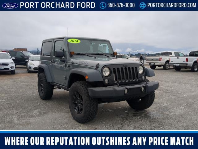 used 2014 Jeep Wrangler car, priced at $16,981