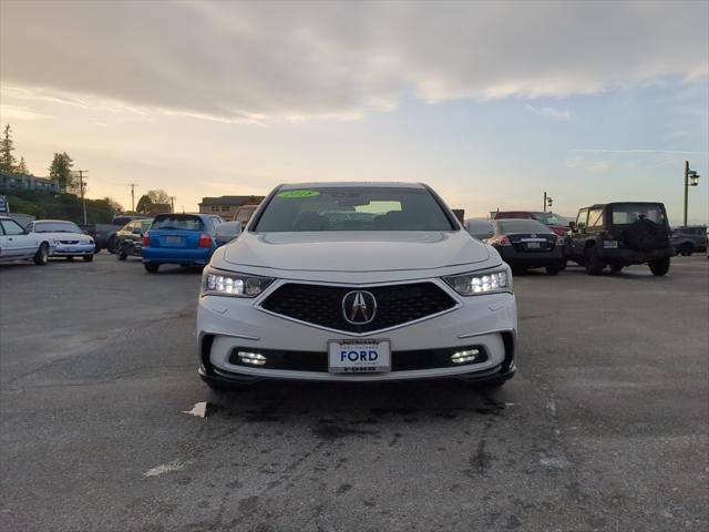 used 2018 Acura RLX Sport Hybrid car, priced at $27,981