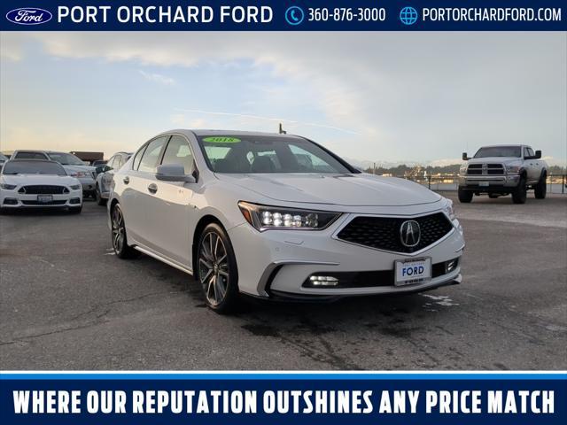 used 2018 Acura RLX Sport Hybrid car, priced at $27,981