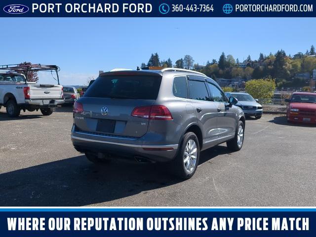used 2017 Volkswagen Touareg car, priced at $24,381