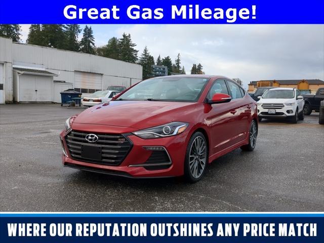 used 2018 Hyundai Elantra car, priced at $13,981