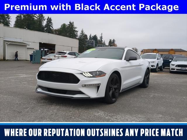 used 2021 Ford Mustang car, priced at $25,981