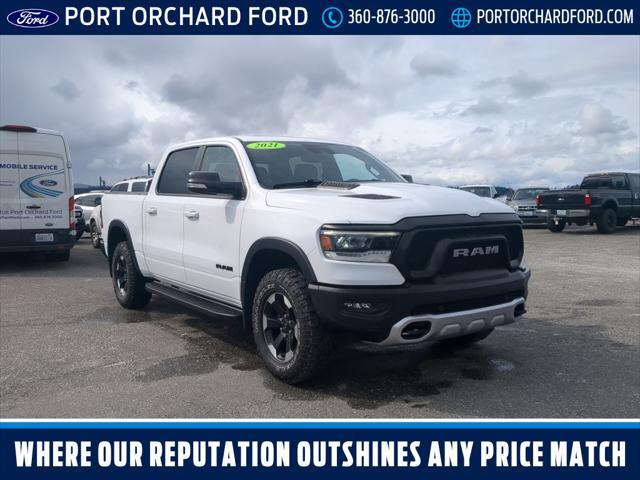 used 2021 Ram 1500 car, priced at $43,481