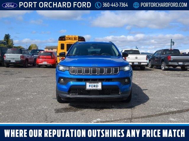 used 2022 Jeep Compass car, priced at $22,481