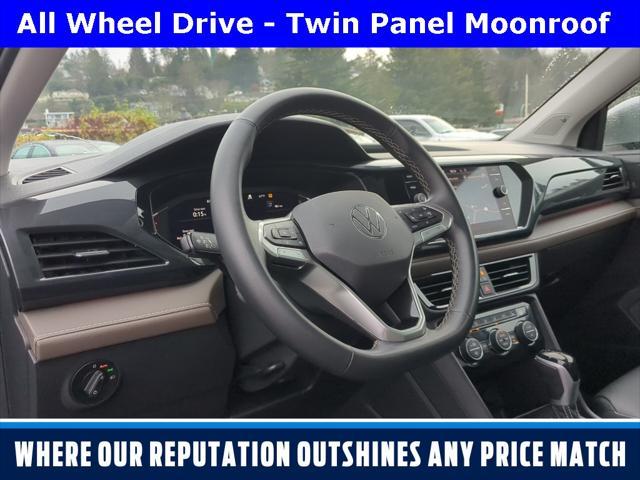 used 2022 Volkswagen Taos car, priced at $24,681