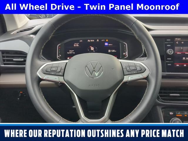 used 2022 Volkswagen Taos car, priced at $24,681