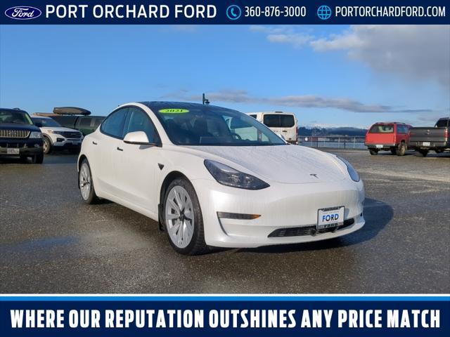 used 2021 Tesla Model 3 car, priced at $23,281