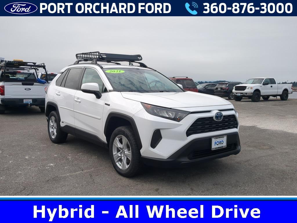 used 2021 Toyota RAV4 Hybrid car, priced at $23,681