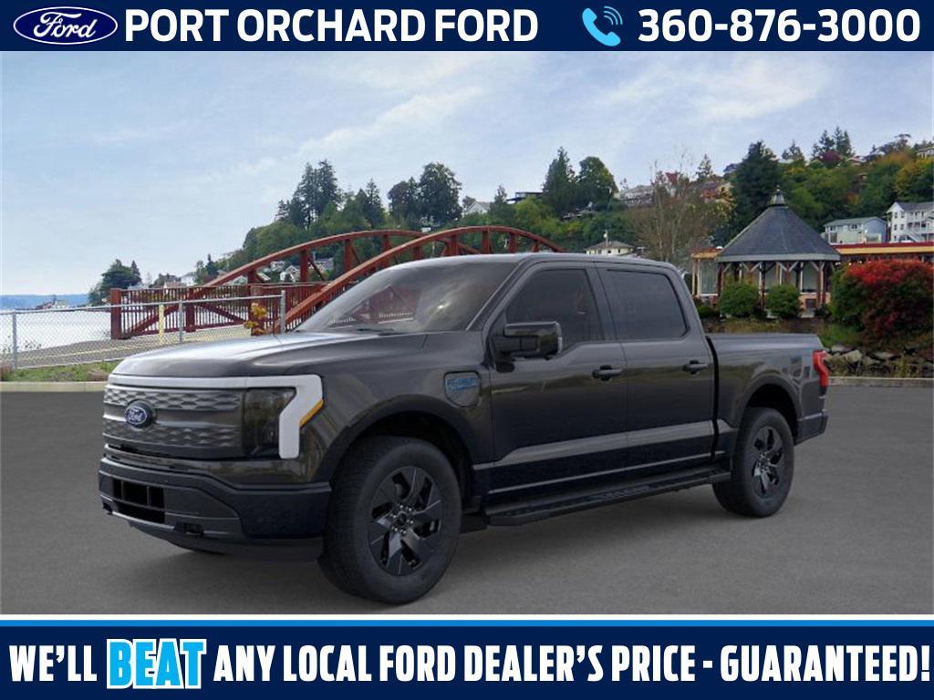 new 2025 Ford F-150 Lightning car, priced at $75,517