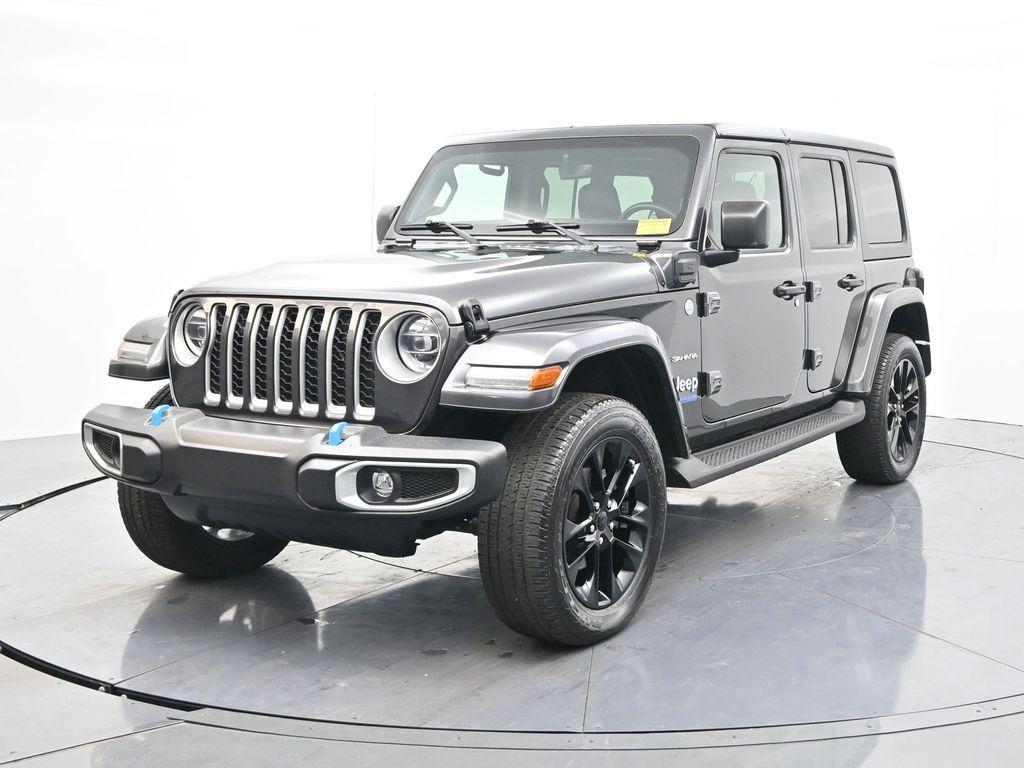 used 2022 Jeep Wrangler Unlimited 4xe car, priced at $30,571