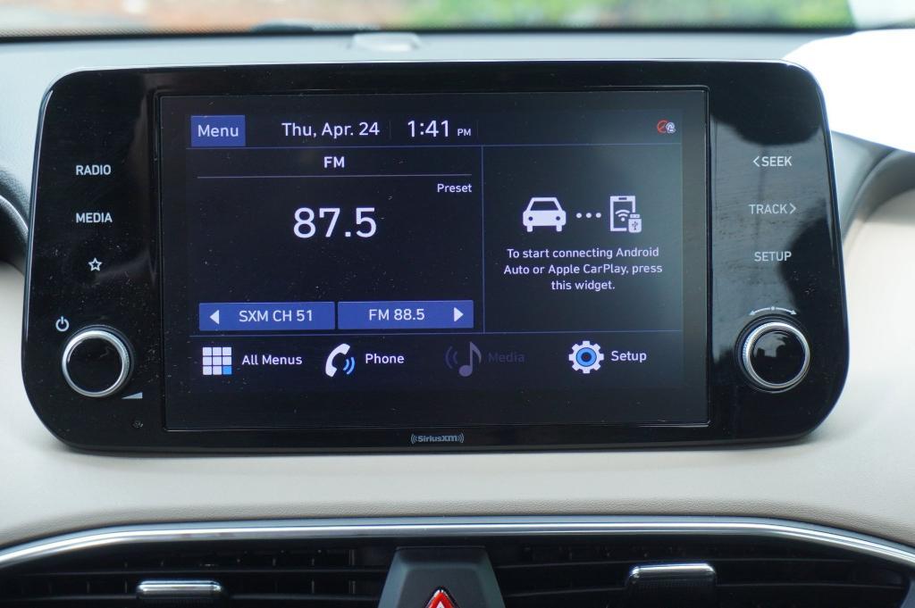 used 2022 Hyundai Santa Fe car, priced at $24,182