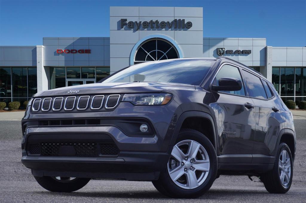 used 2022 Jeep Compass car, priced at $21,362