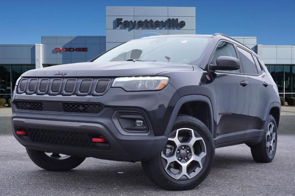 used 2022 Jeep Compass car, priced at $23,431