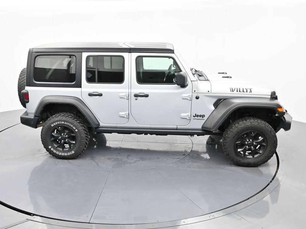 used 2022 Jeep Wrangler Unlimited car, priced at $28,240