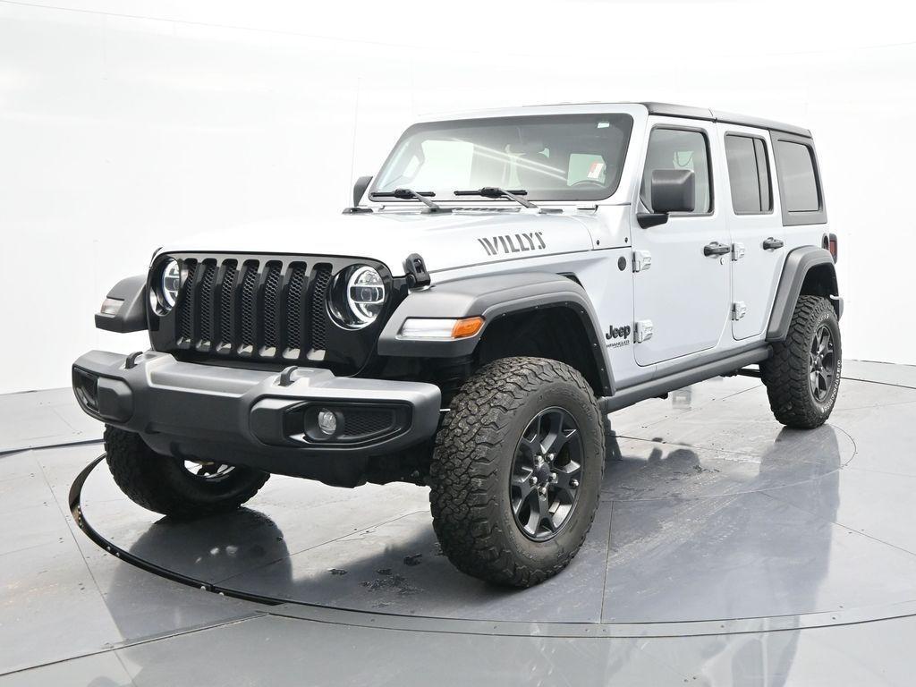 used 2022 Jeep Wrangler Unlimited car, priced at $26,987