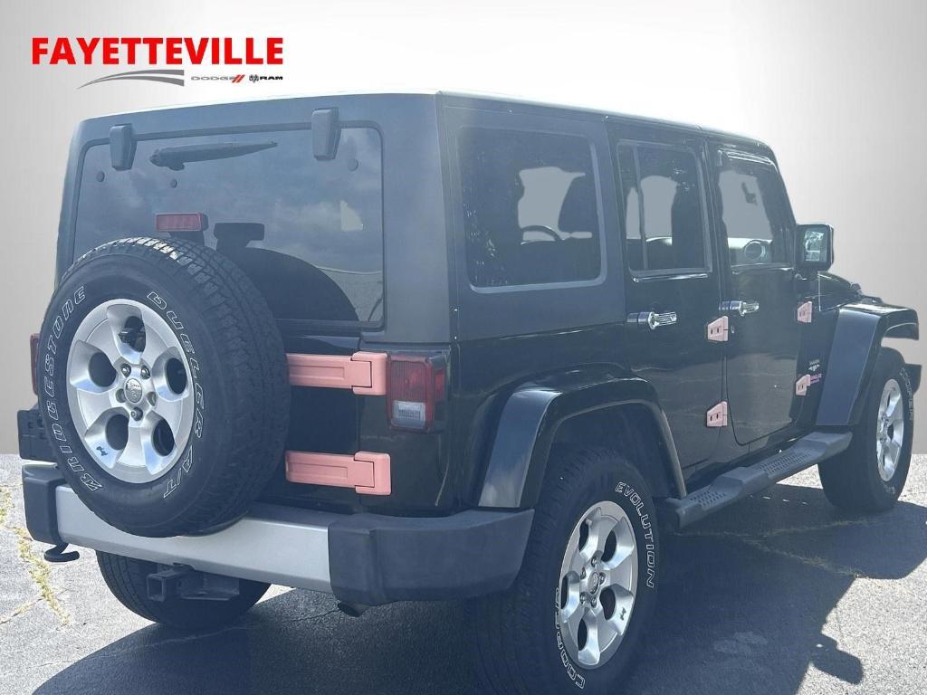 used 2013 Jeep Wrangler Unlimited car, priced at $15,364