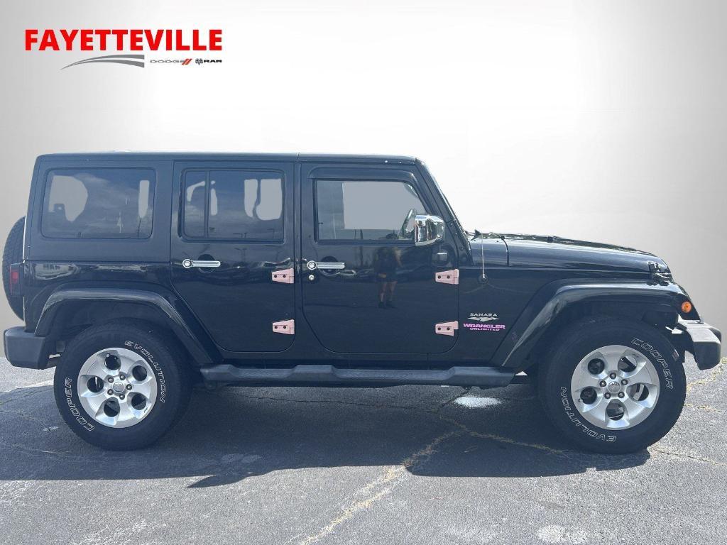 used 2013 Jeep Wrangler Unlimited car, priced at $15,364