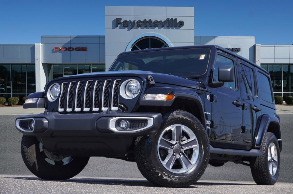 used 2021 Jeep Wrangler Unlimited car, priced at $40,094