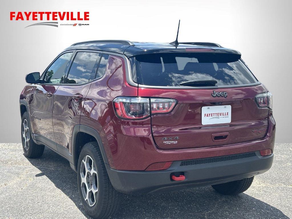 used 2022 Jeep Compass car, priced at $23,325
