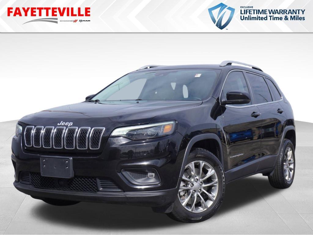 used 2021 Jeep Cherokee car, priced at $18,287