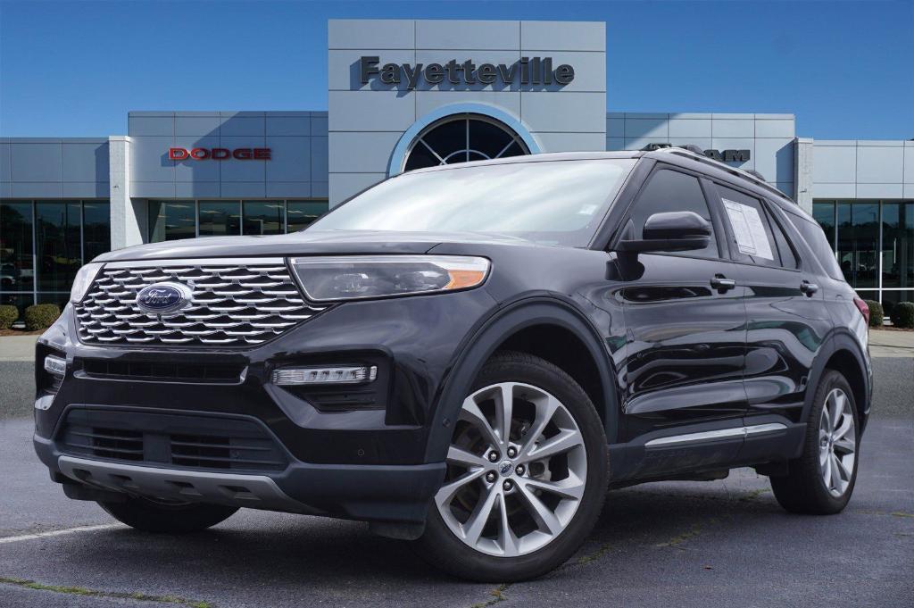 used 2022 Ford Explorer car, priced at $34,091