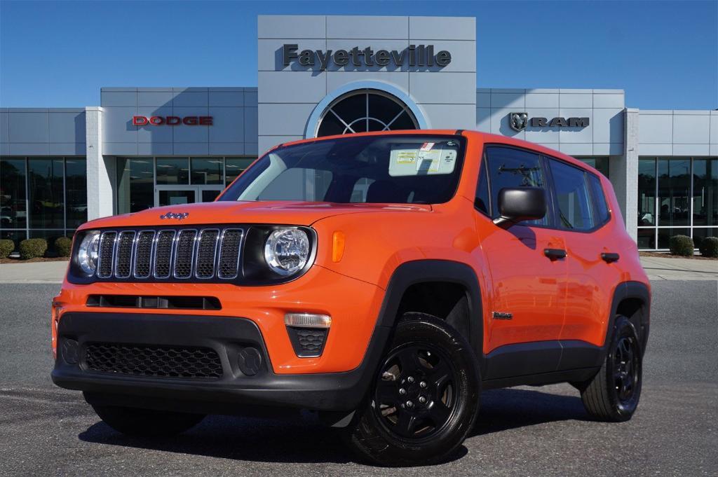 used 2021 Jeep Renegade car, priced at $17,637