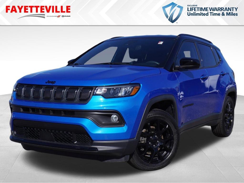 used 2022 Jeep Compass car, priced at $21,486