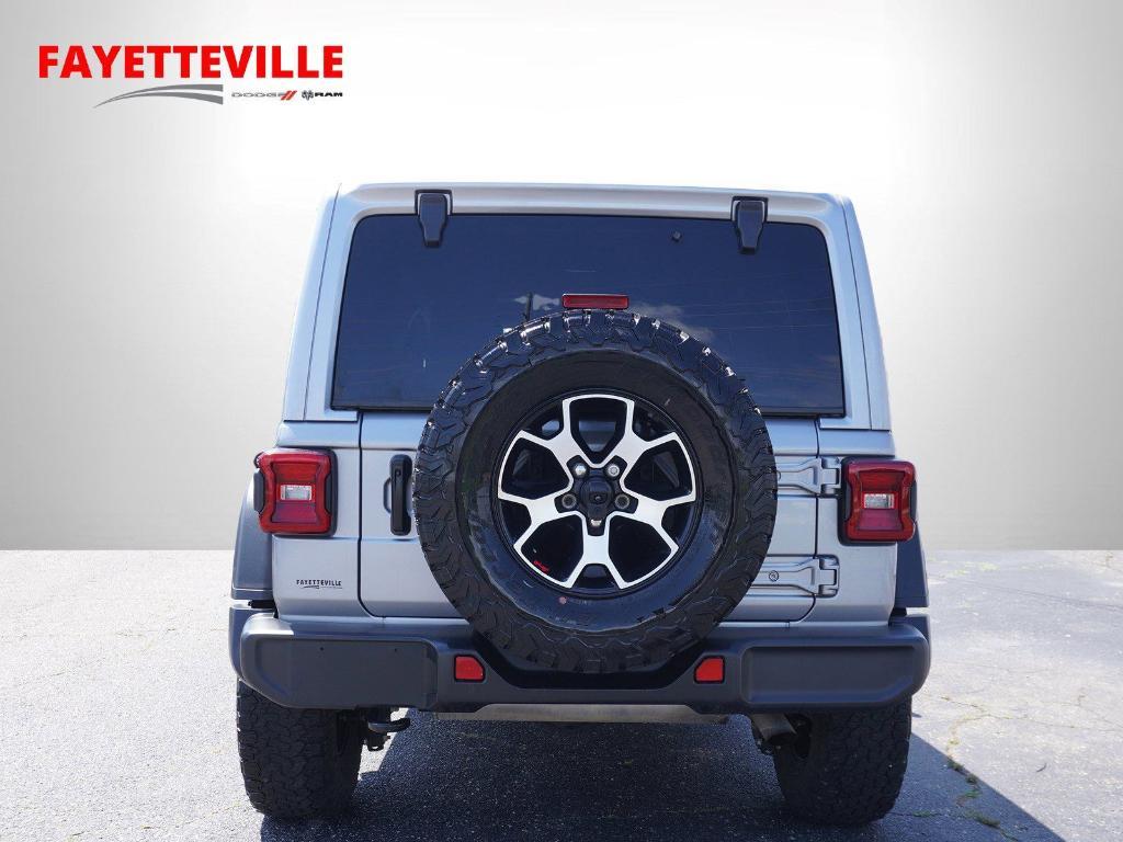 used 2021 Jeep Wrangler Unlimited car, priced at $33,453