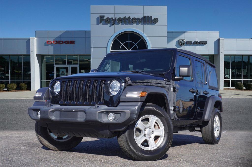 used 2021 Jeep Wrangler Unlimited car, priced at $29,039