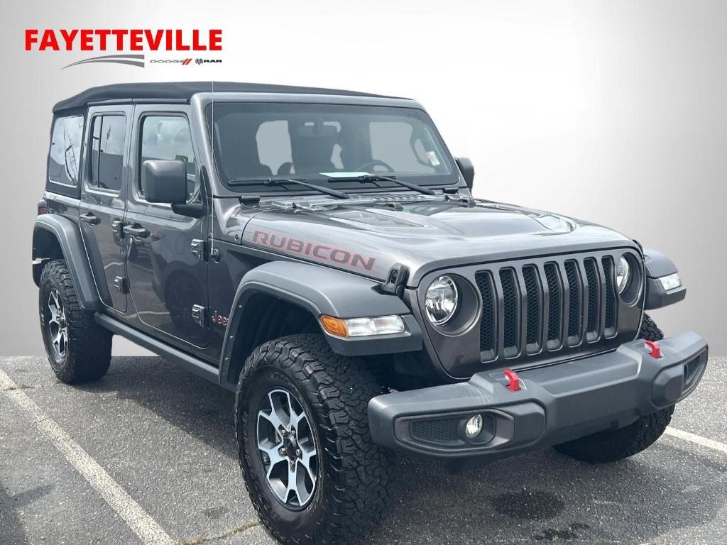 used 2022 Jeep Wrangler Unlimited car, priced at $32,883