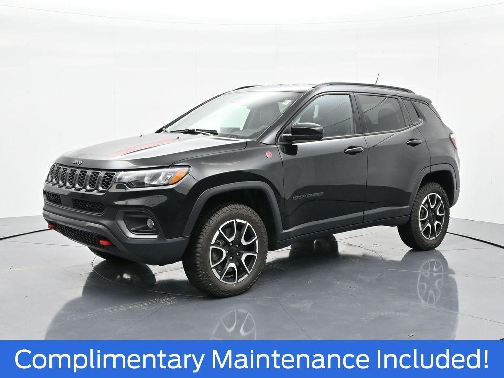 used 2024 Jeep Compass car, priced at $25,324