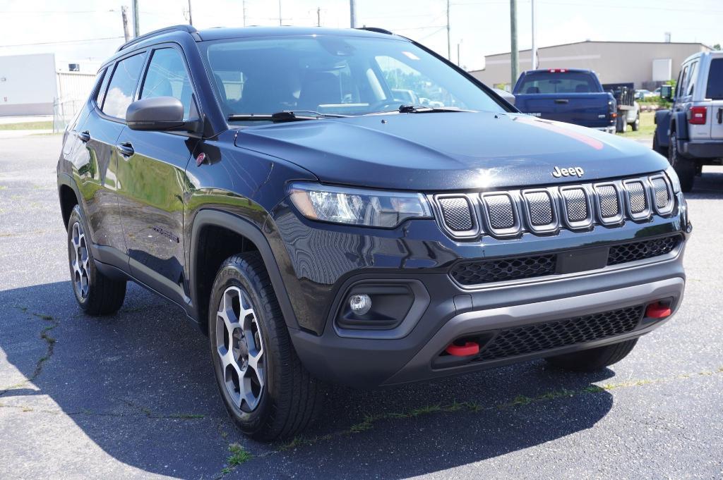 used 2022 Jeep Compass car, priced at $25,521