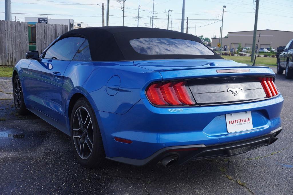used 2021 Ford Mustang car, priced at $19,996