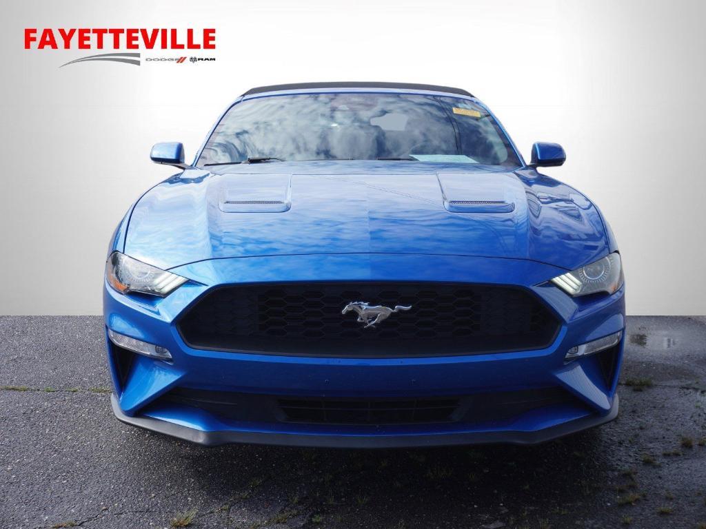 used 2021 Ford Mustang car, priced at $18,318