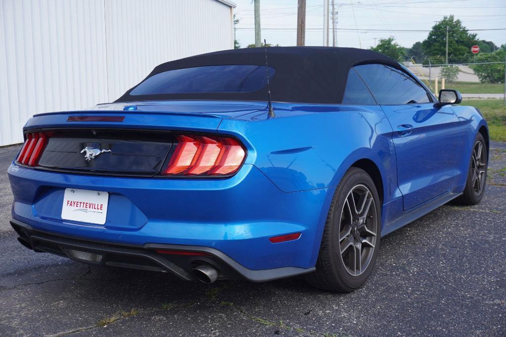 used 2021 Ford Mustang car, priced at $19,996