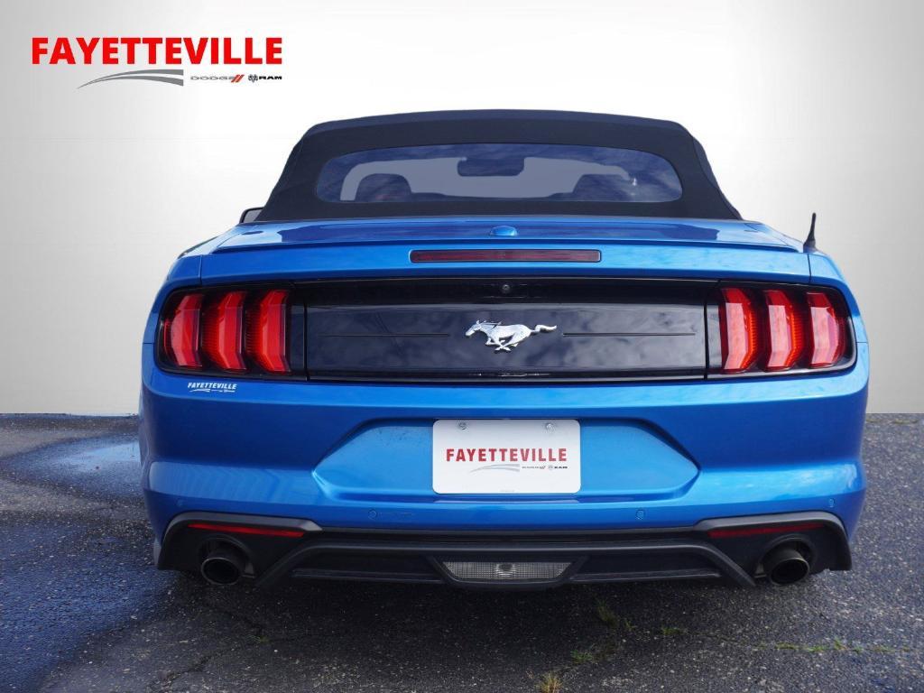 used 2021 Ford Mustang car, priced at $18,318