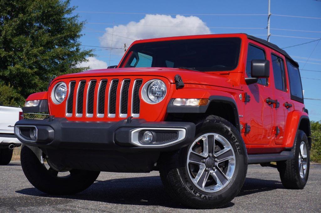 used 2021 Jeep Wrangler Unlimited car, priced at $29,351