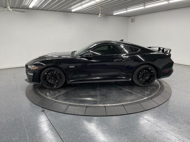 used 2021 Ford Mustang car, priced at $42,900