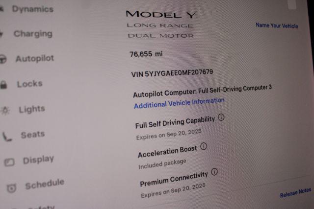 used 2021 Tesla Model Y car, priced at $27,411