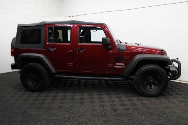 used 2012 Jeep Wrangler Unlimited car, priced at $15,812